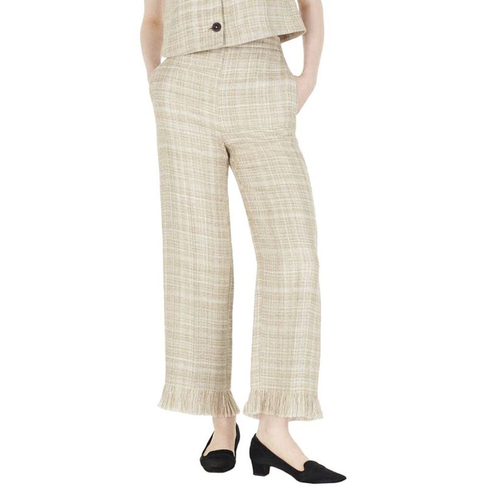 Adam Lippes Womens  Sutton Linen & Silk-Blend Pant